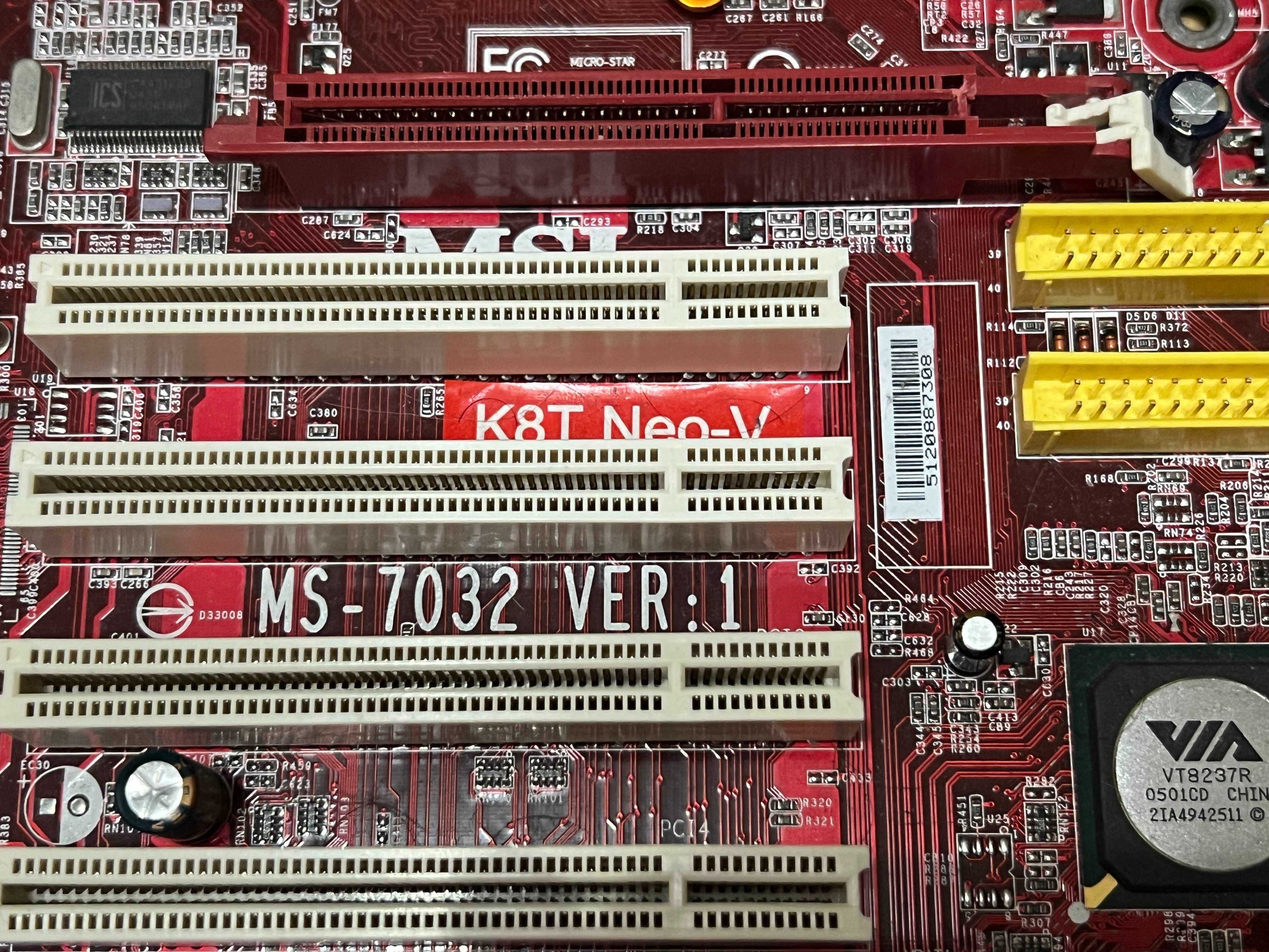 Płyta główna MSI K8T Neo – Socket 754, AGP