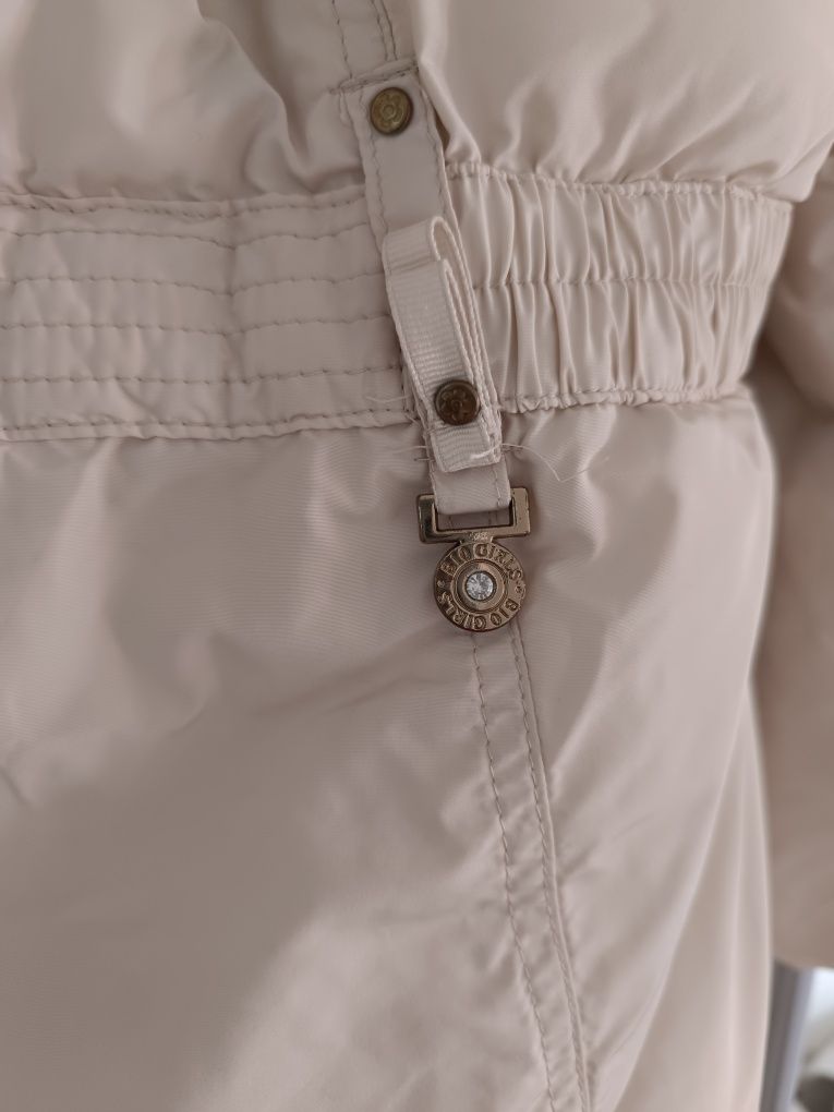 Parka bege para 16 anos