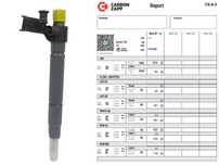Regenerowany wtryskiwacz 0445.115.025 Bosch Citroen Fiat Ford 1.5 1.6