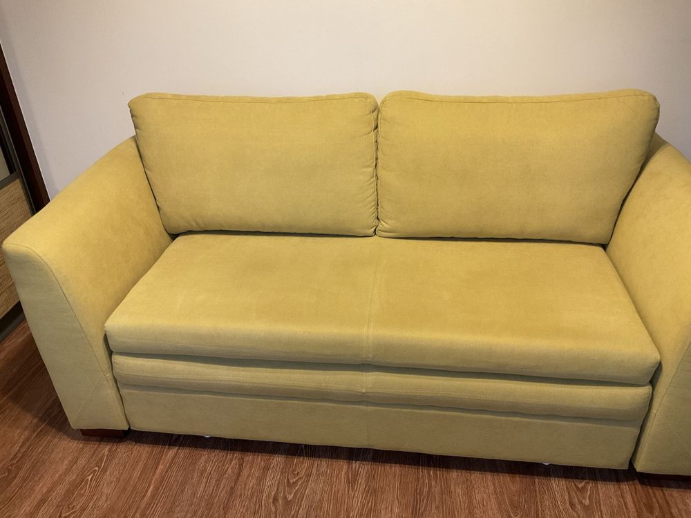 Sofa dwuosobowa, rozkladana