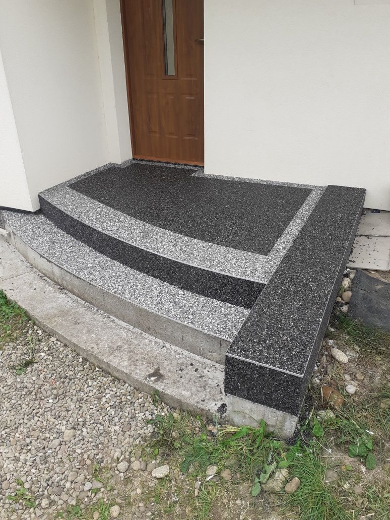 Kamienny Dywan Żywica zywica do garazu Microcement posadzki żywiczne