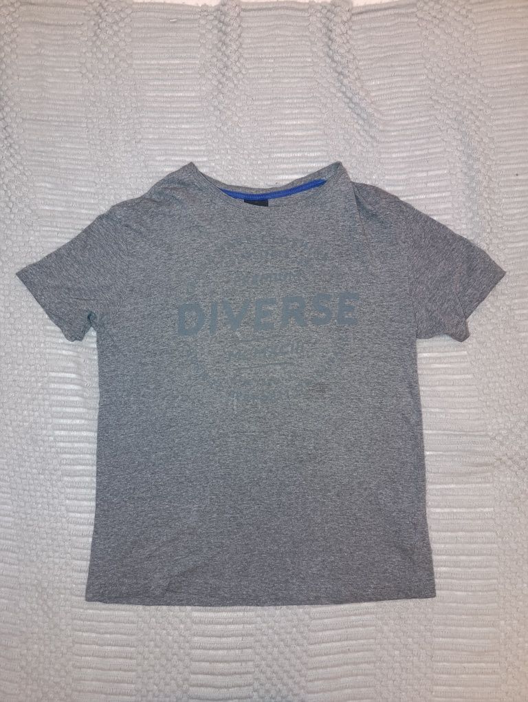 Koszulka Diverse męska premium szara rozmiar M wiosna lato t-shirt