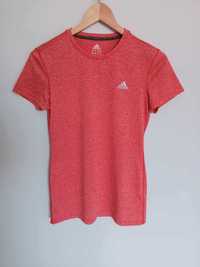 Damski t-shirt/koszulka treningowa Adidas Climalite - rozmiar S/M