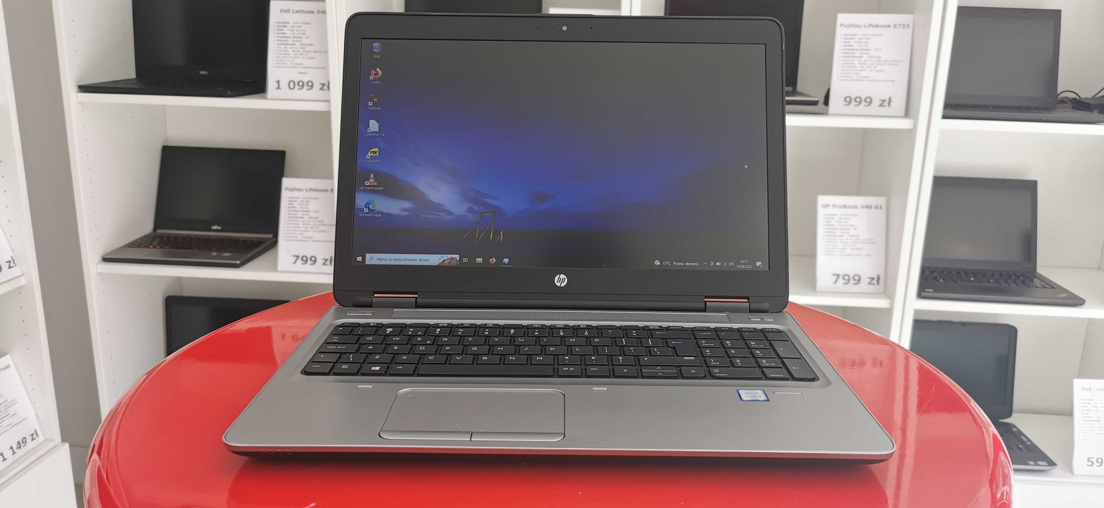 Laptop Poleasingowy HP z serii EliteBook, ProBook, Zbook i5 i7 i9 FV23