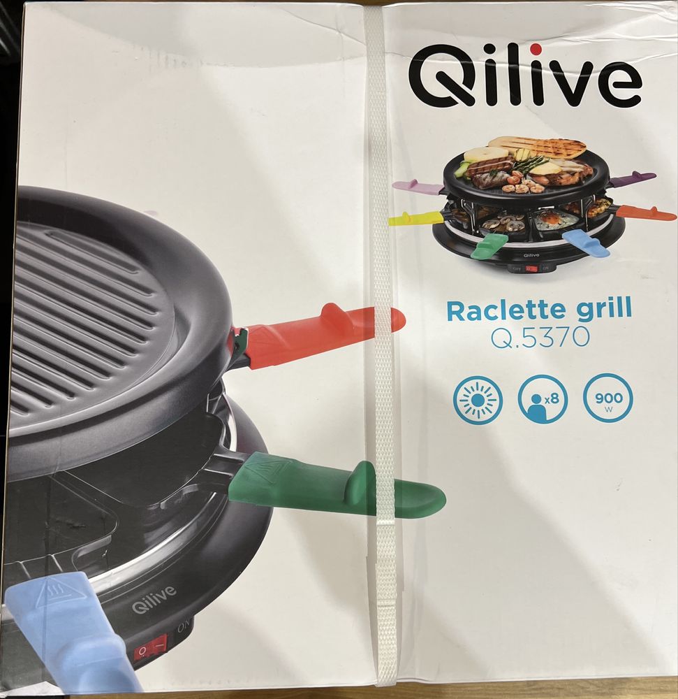 Grill elektryczny nowy idealny do robienia przekąsek