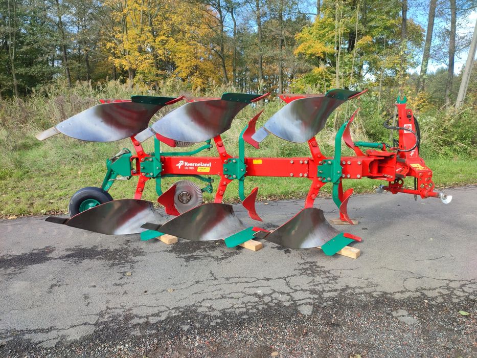 Kverneland LD 100 pług 3 skibowy obrotowy lemken vd