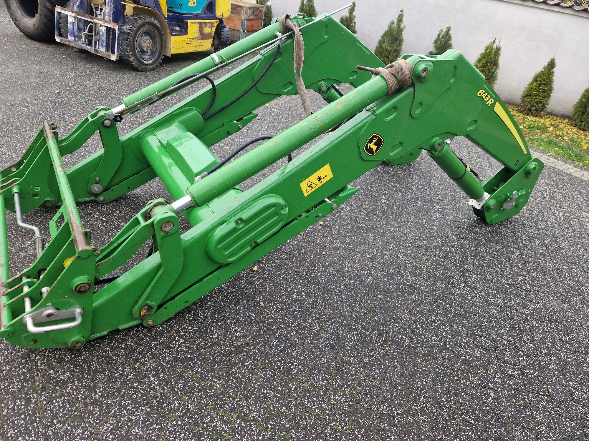 Adaptacja do tura 643 R John Deere 6110R 6130R