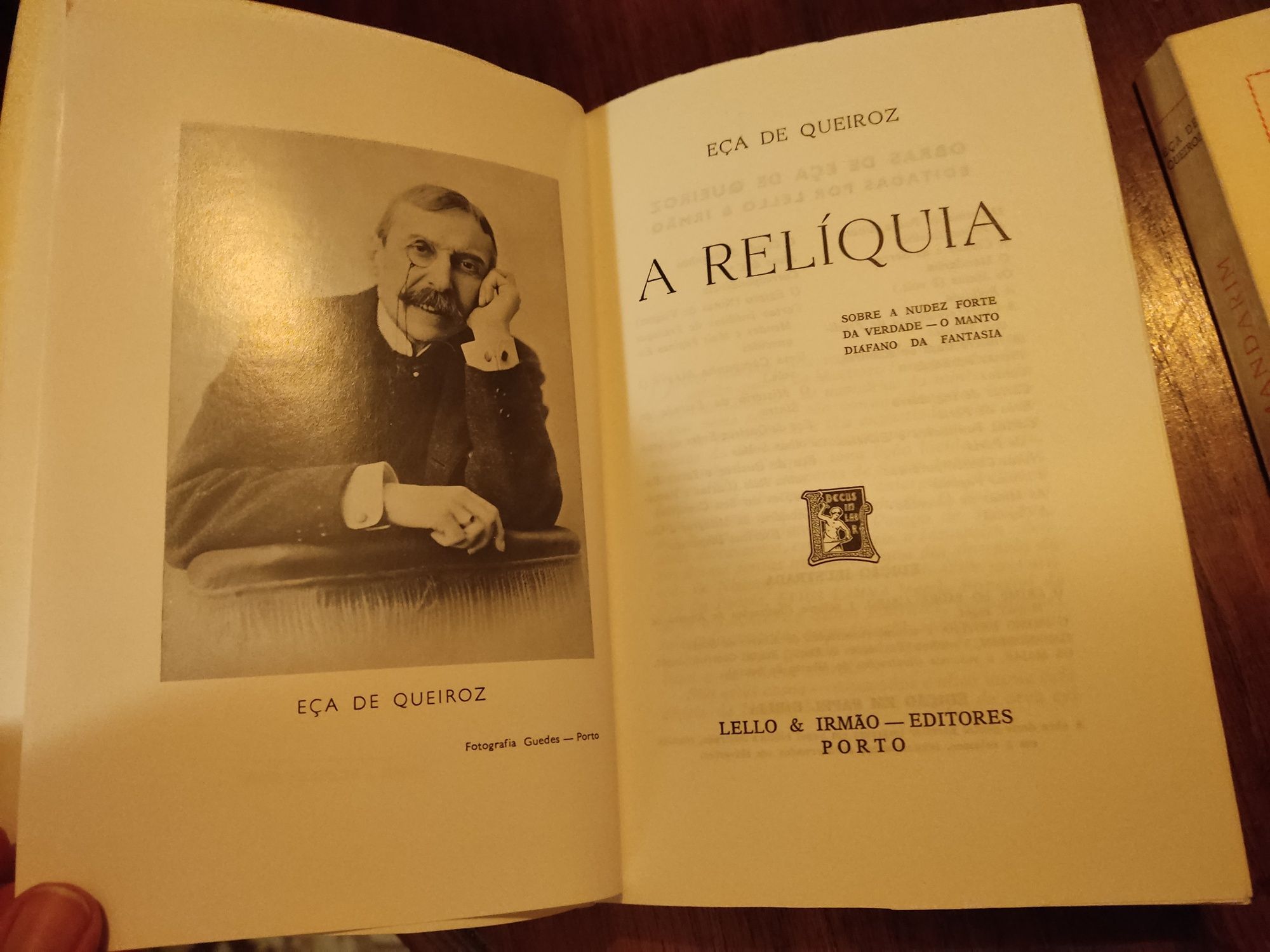 A Relíquia e O Mandarim - NOVOS