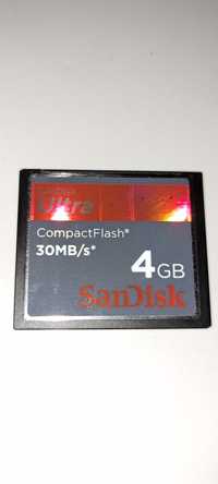 Cartão Compact Flash Card 4Gb Sandisk