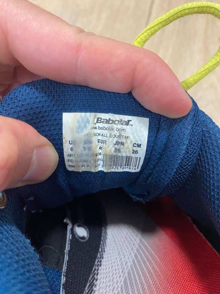 Buty do tenisa Babolat Pulsion AC EU 41 26 cm nike adidas asics