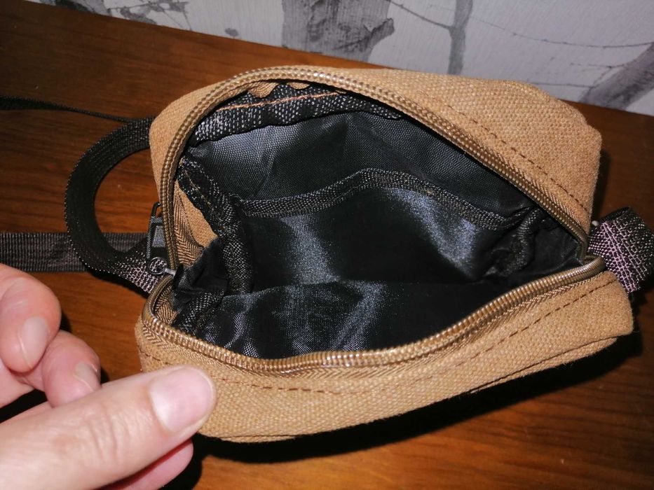 Bolsa de ombro castanha NOVA