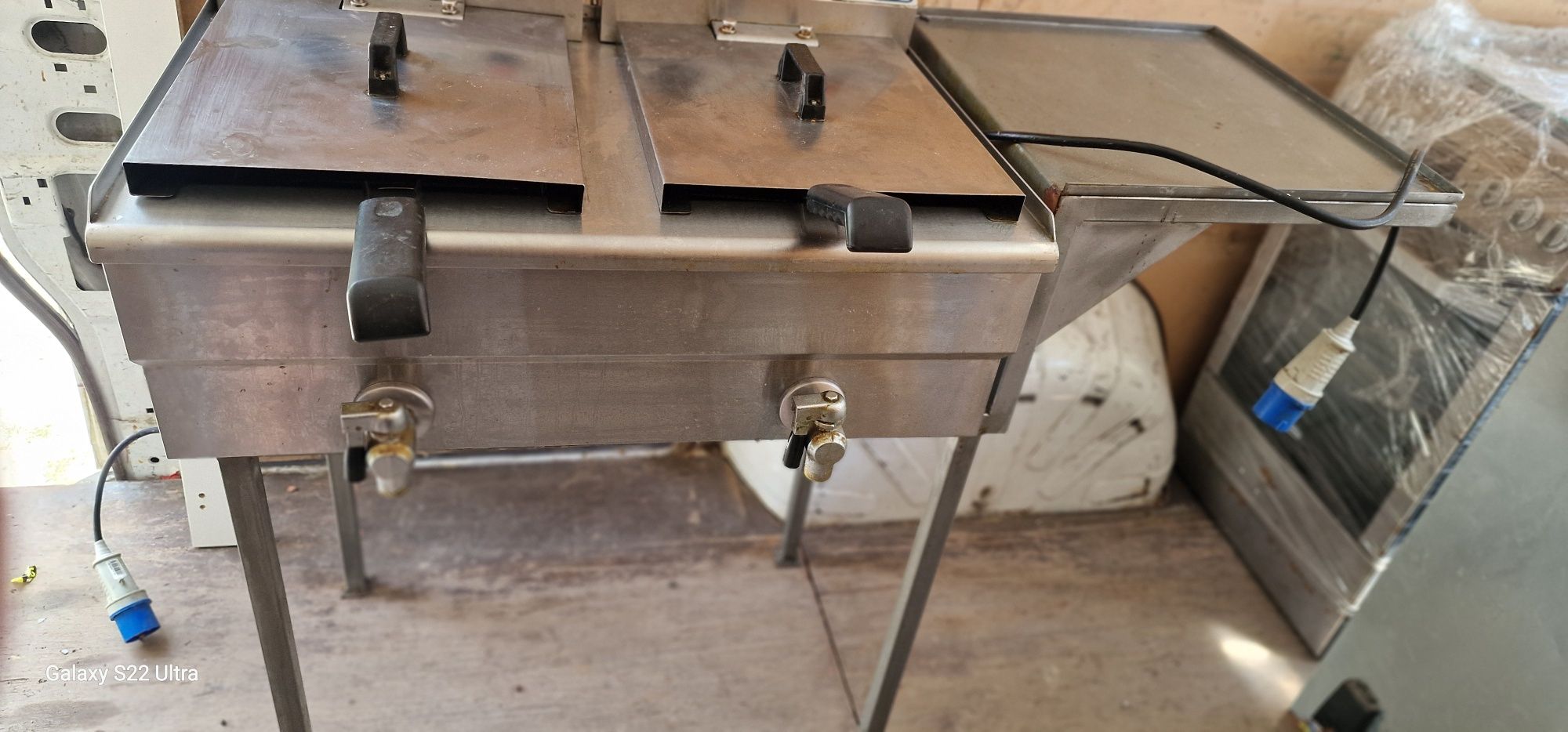 Frytkownica elektryczna Royal 2x catering
