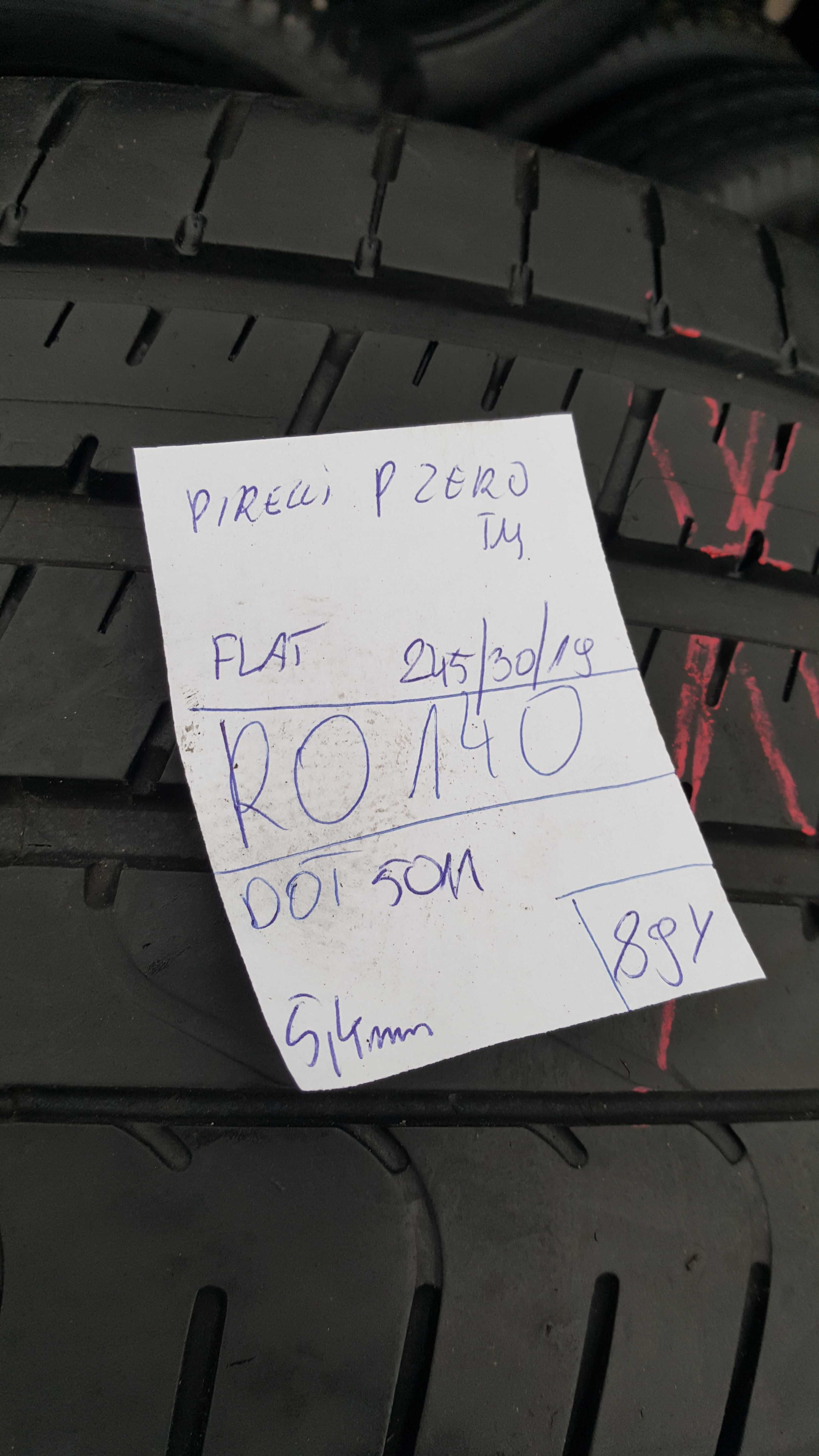 Pirelli 245/30 r19 P zero TM /// 5,5mm!!! Runflat RSC