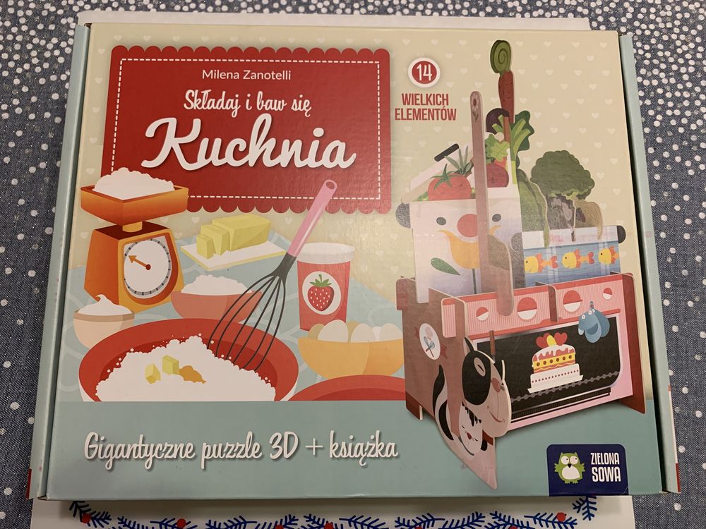 Puzzle 3D Kuchnia