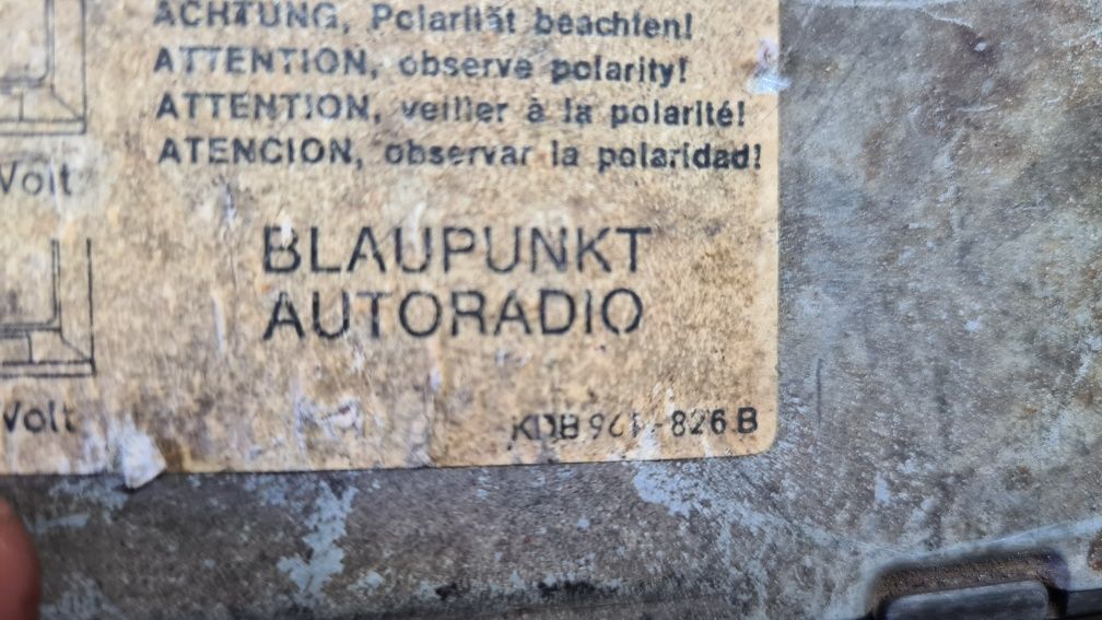 Radio Blaupunkt Mercede Porsche Volkswagen