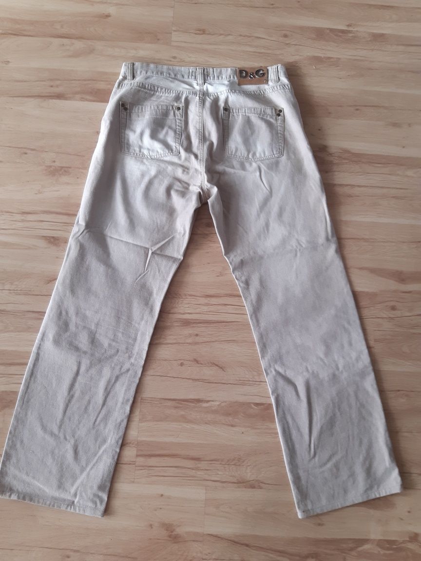 Spodnie jeansy męskie Dolce&Gabbana r. XL