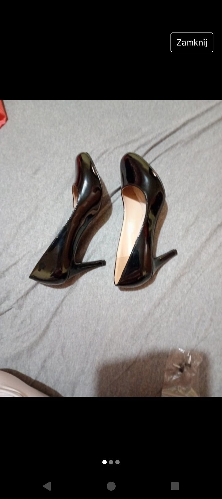 Buty na obcasie 36
