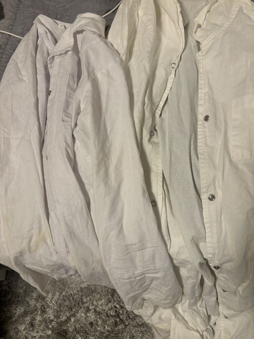 2 fartuchy laboratoryjne