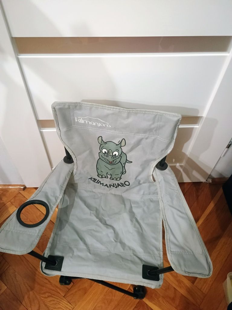 Krzesło dziecięce na biwak