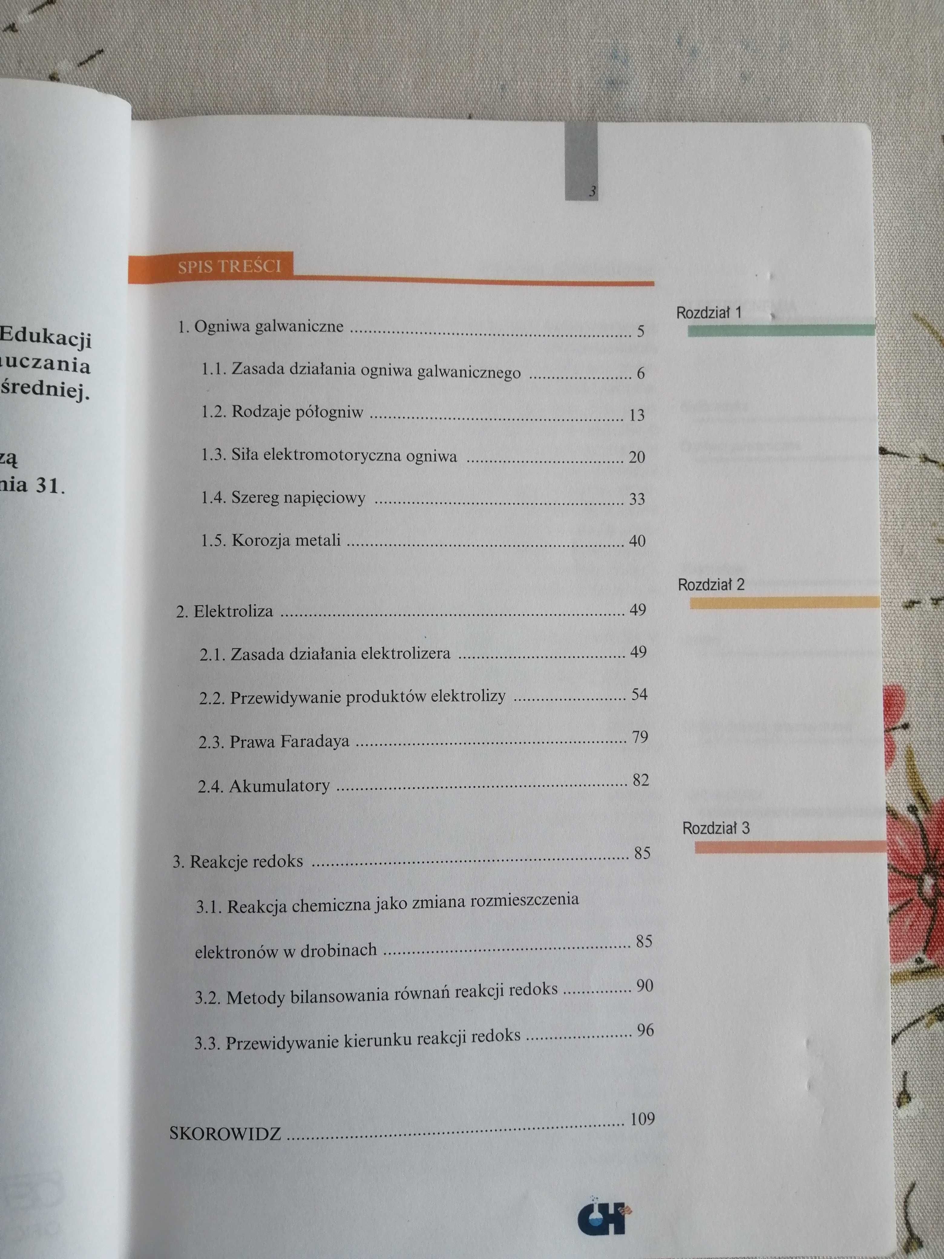 Pazdro Chemia nieorganiczna elektrochemia budowa materii