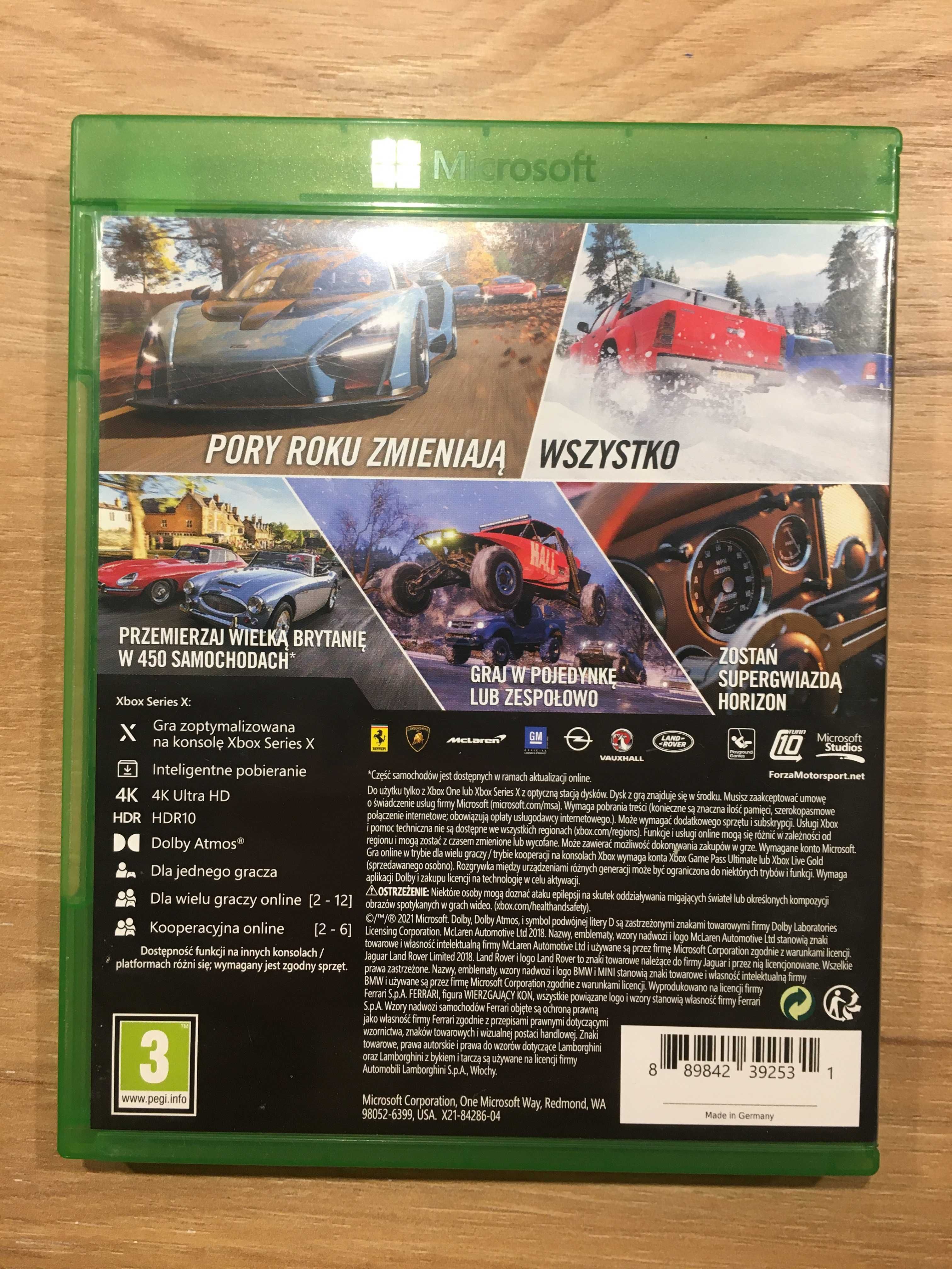 Forza Horizon 4 XBOX ONE