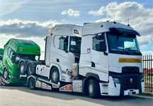 Renault T 520  Renault T520 + Rolfo - Autotransporter, Lohr, Truck Transporter