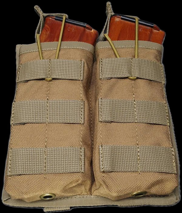 Підсумок АК відкритого типу з двома кишенями.