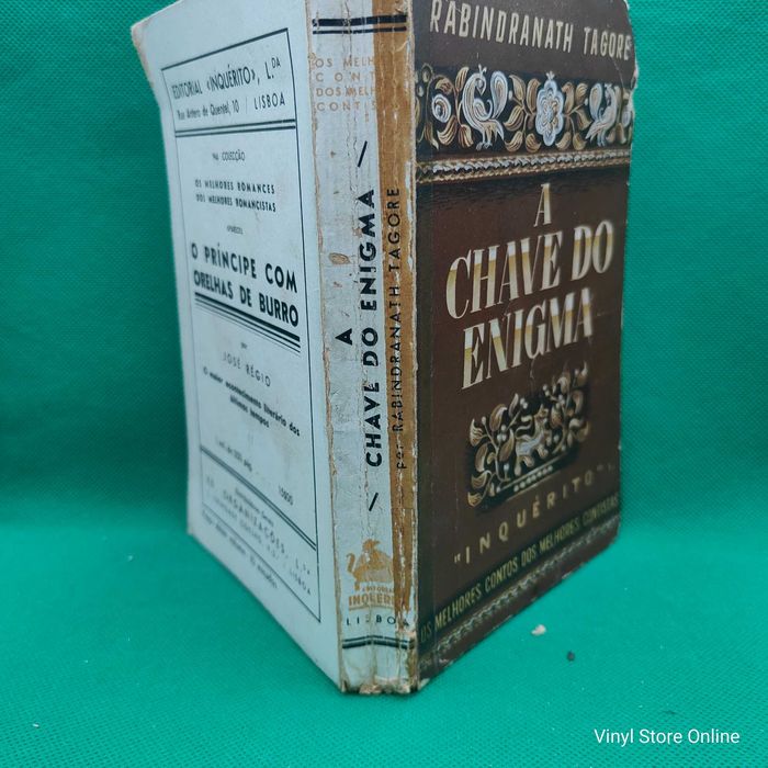 Livro - A Chave do enigma - Rabindranath tagore - Ref-PAR 5