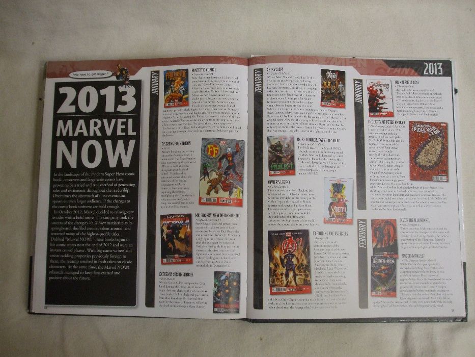 книга история комиксов Marvel Comics year by year Год за годом