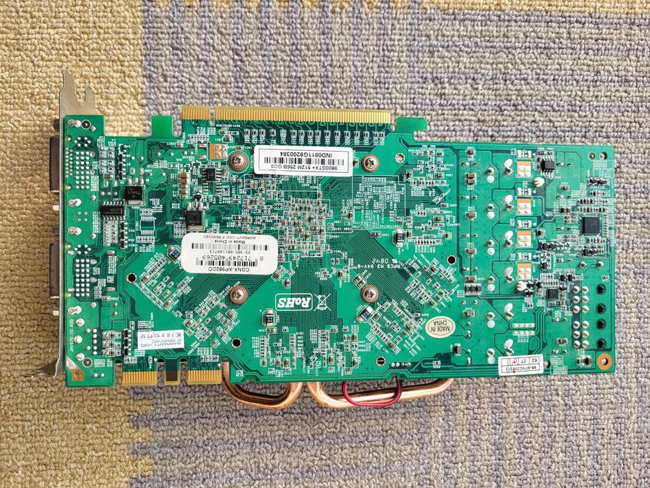 Nvidia Geforce 9800gtx 512mb 256b