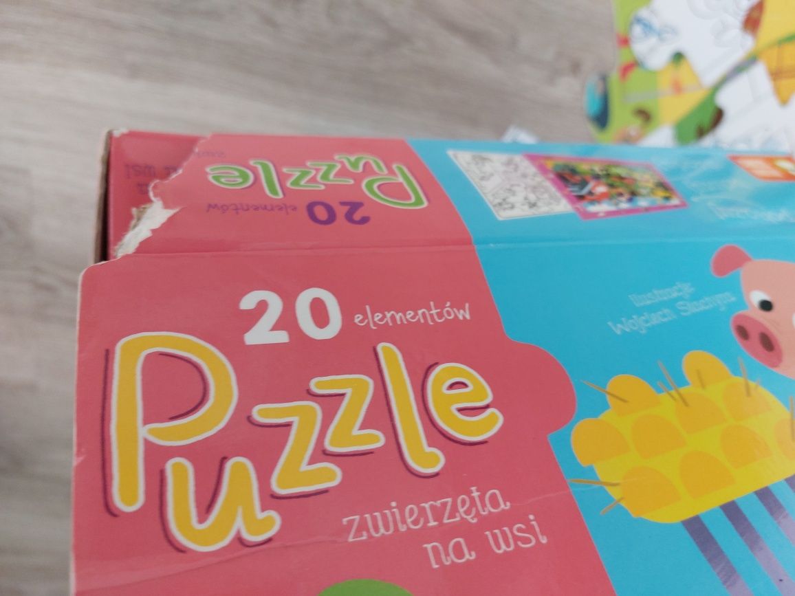 Puzzle dla maluszka 2+