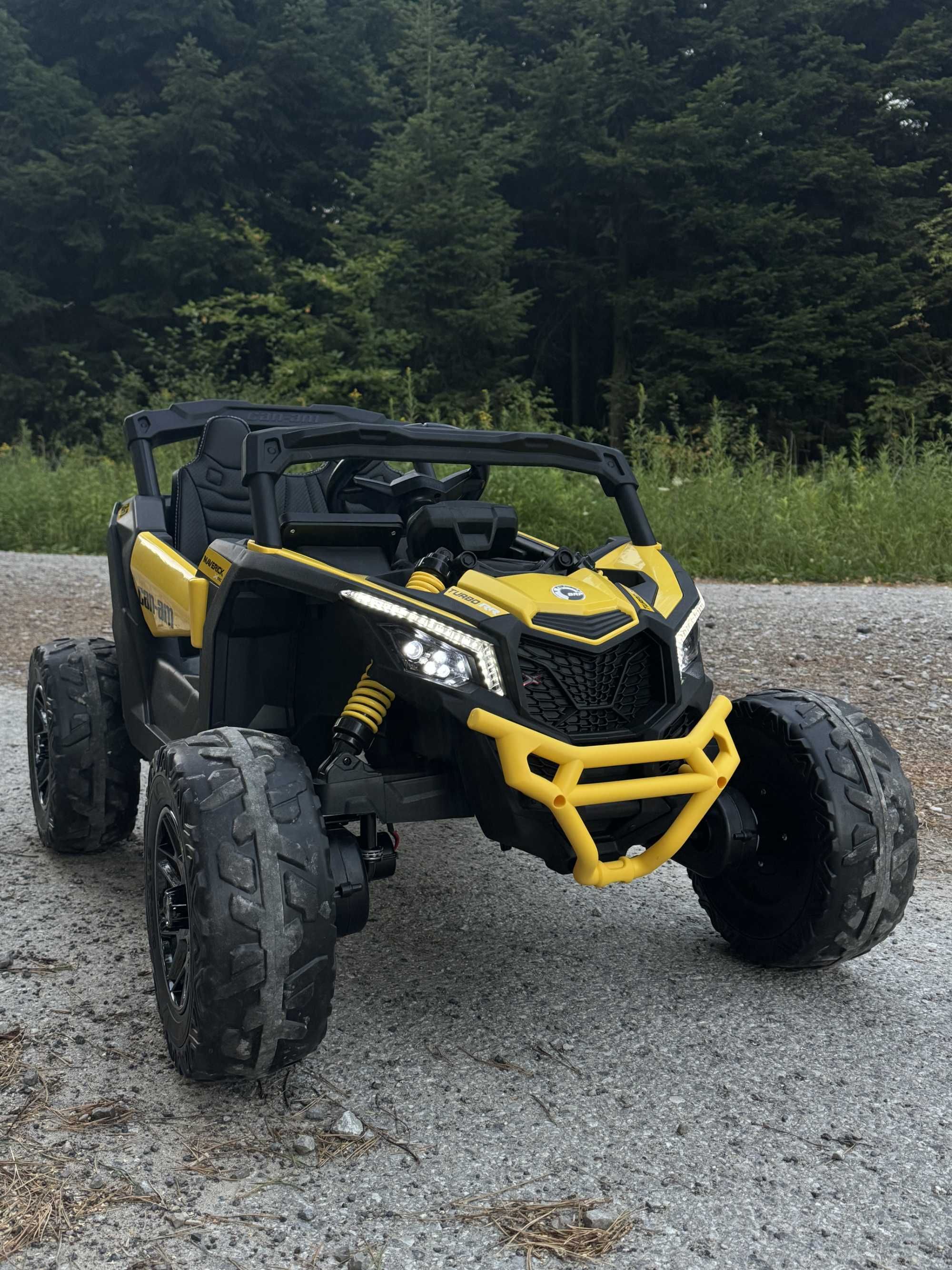 AUTO BUGGY QUAD na akumulator dla dzieci 4x200W MOCNY!! CANAM