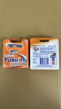 Gillette Fusion Power 8шт лезвия для станка на батарейке Power Пауер