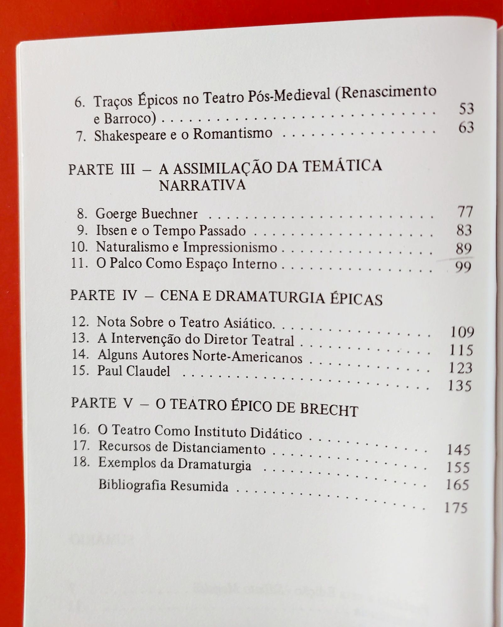 Teatro ÉPICO / Anatol Rosenfeld