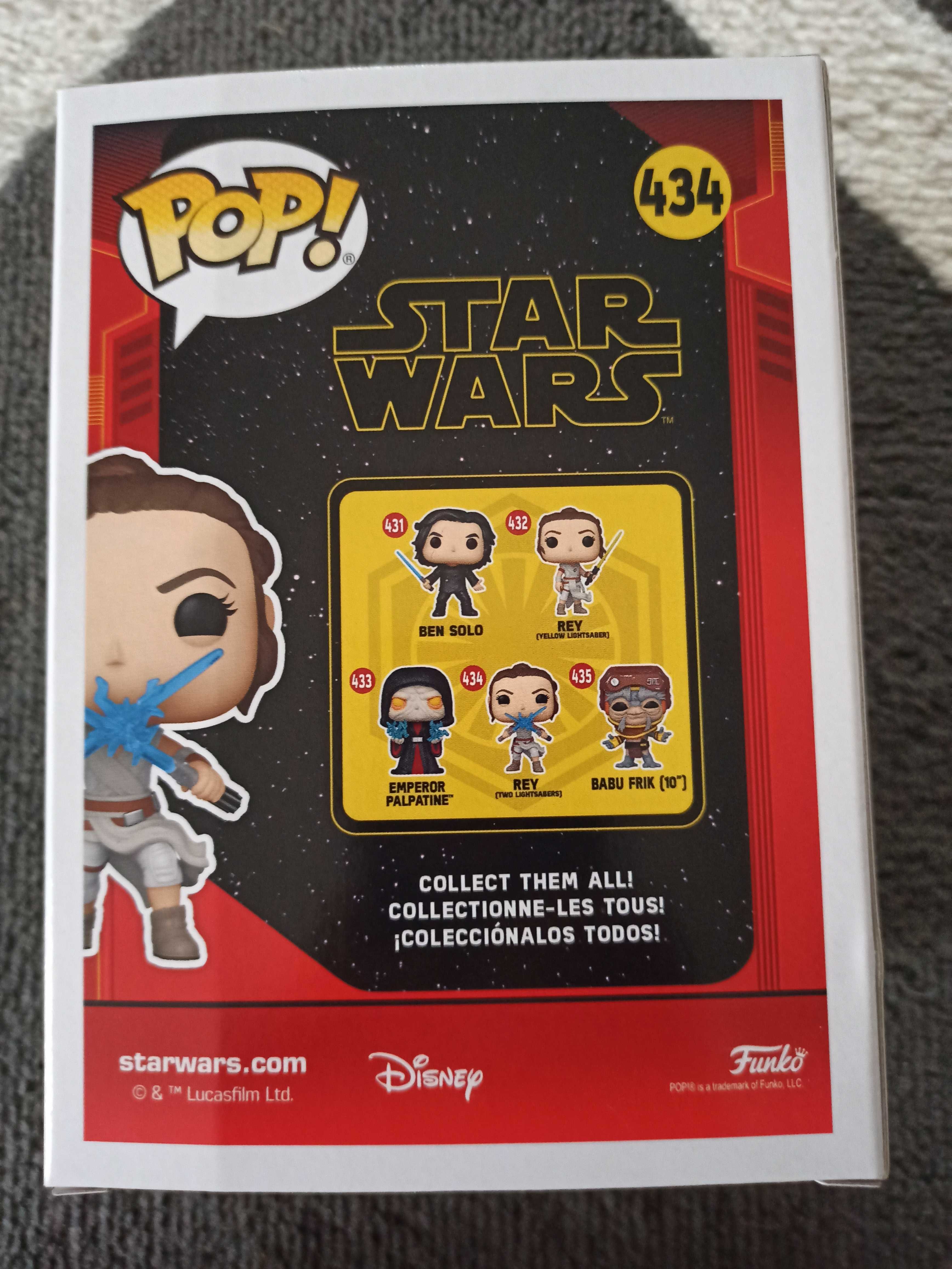 Rey Two Lightsabers POP Star Wars #434