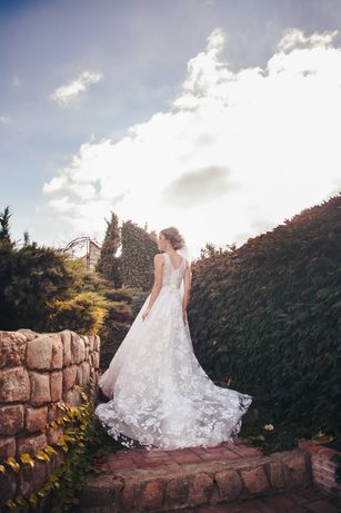 Шикарное европейское свадебное платье
