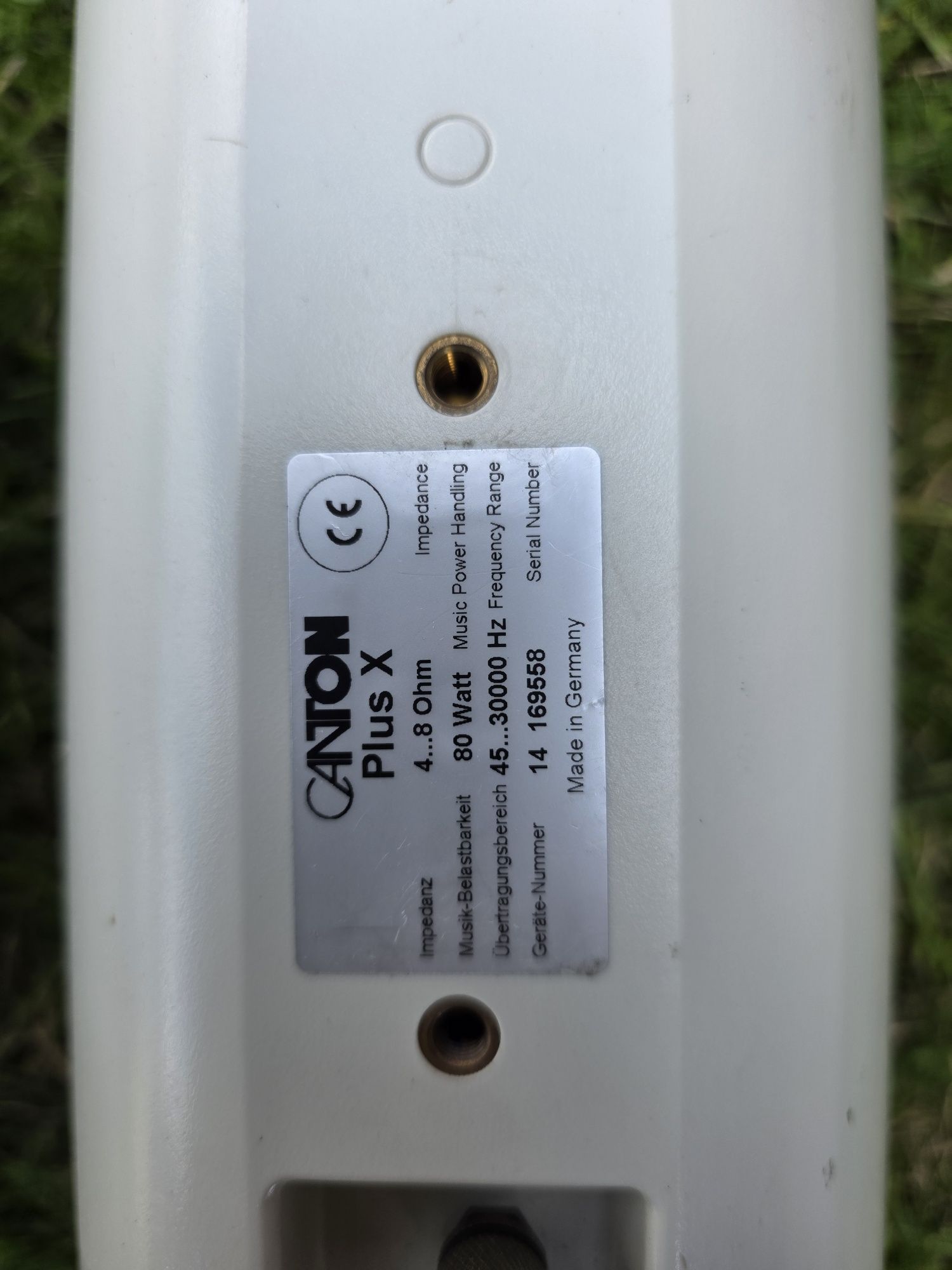 Głośniki Canton Plus X 80W