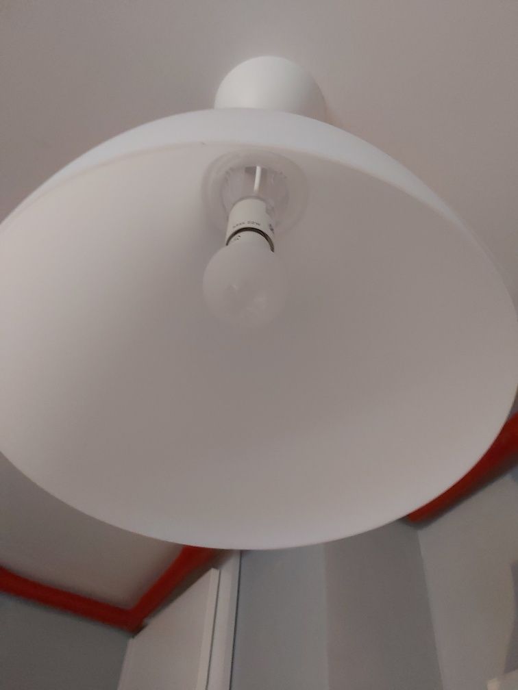 Lampa wisząca ikea melodi biala