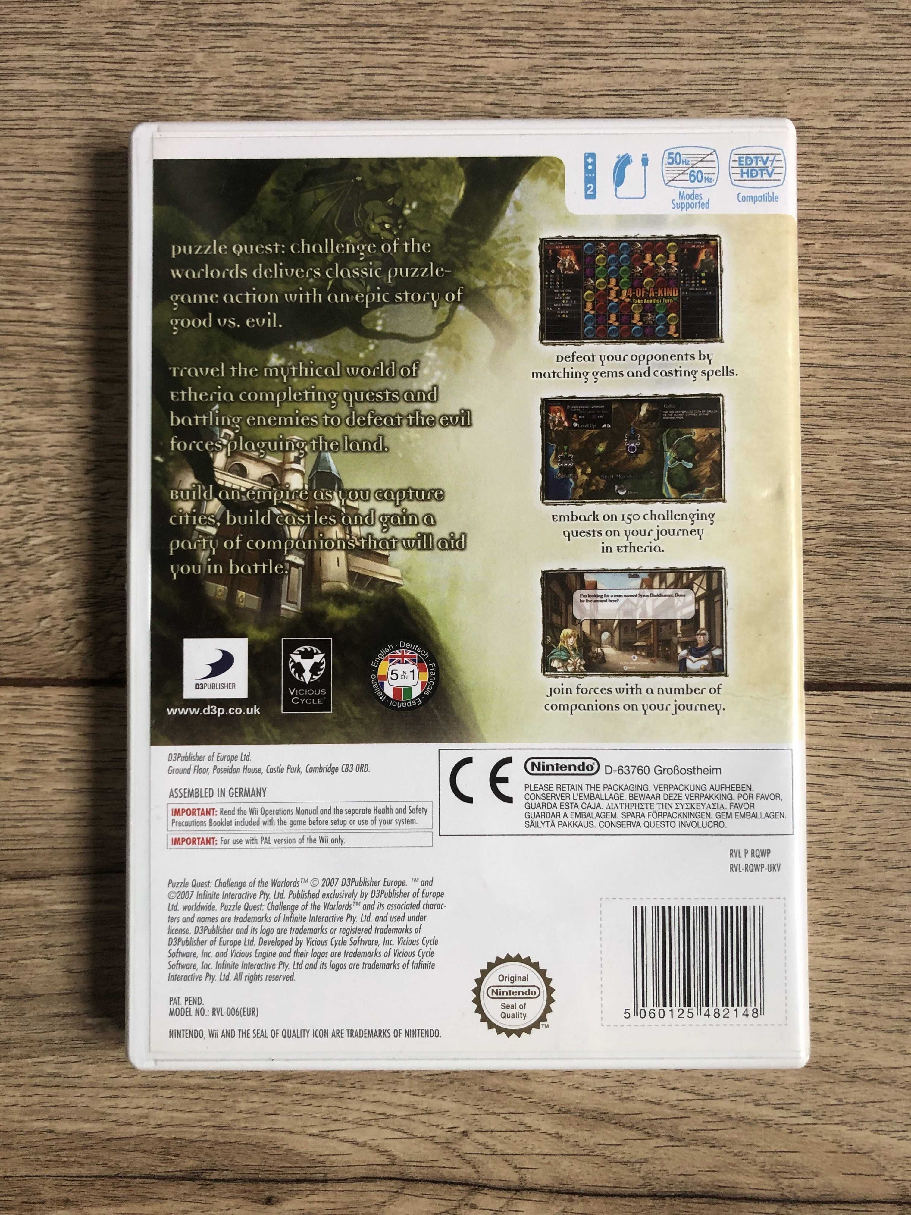 Puzzle Quest Challenge of the Warlords - Wii