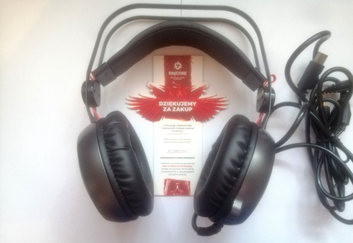 Słuchawki Ravcore Turbine Gaming Headset