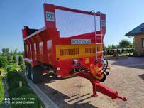 Promocja! Rozrzutnik skorupowy 10T Tandem koła 22,5 producent ROLTRANS