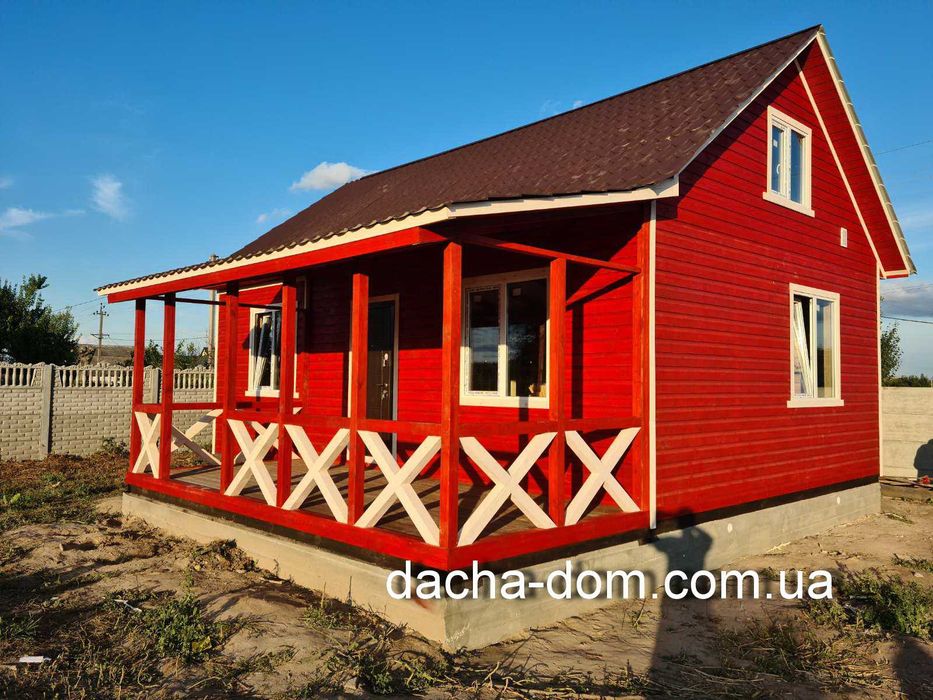 Дачные, каркасные, садовые домики! Первое место в Люксембурге!