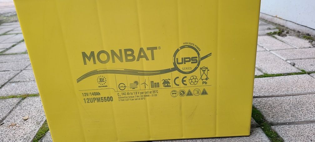 Аккумулятор 140Ah MONBAT AGM VRLA 12в для ИБП инвертора