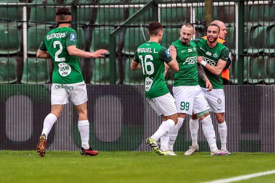 Meczowa koszulka Warta Poznan