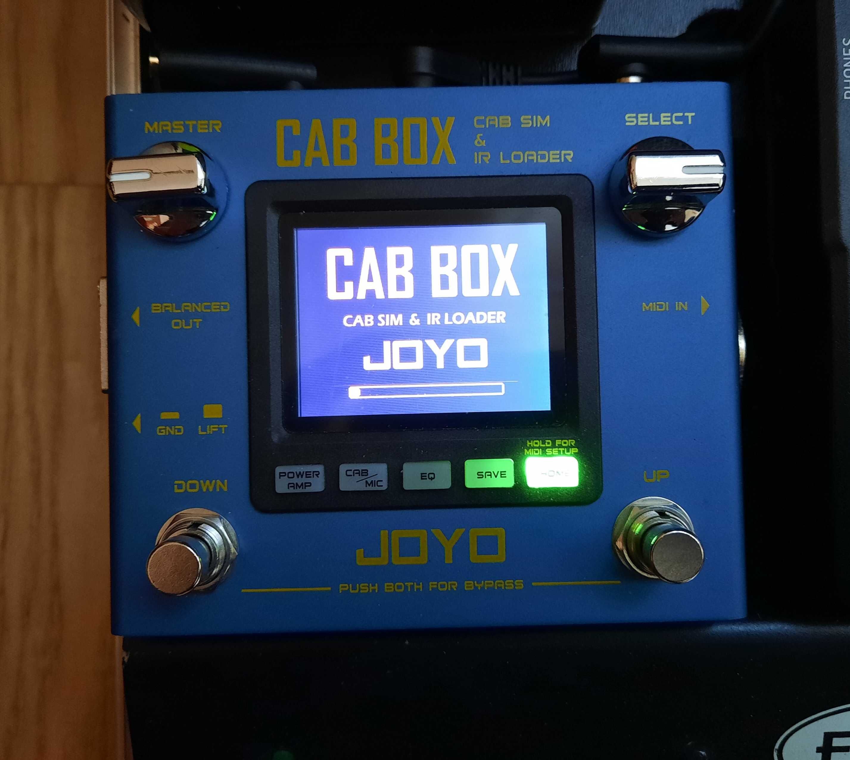 Joyo CAB BOX - symulacja kolumn gitarowych ładowarka IR