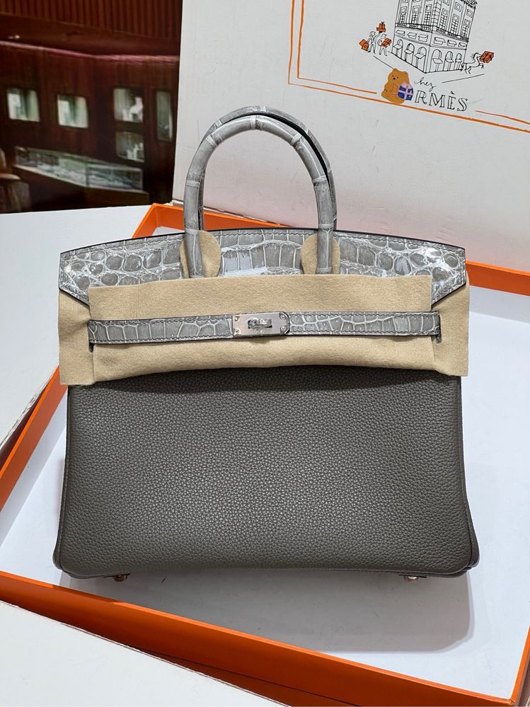 Hermes Birkin 25/30 Touch Alligator