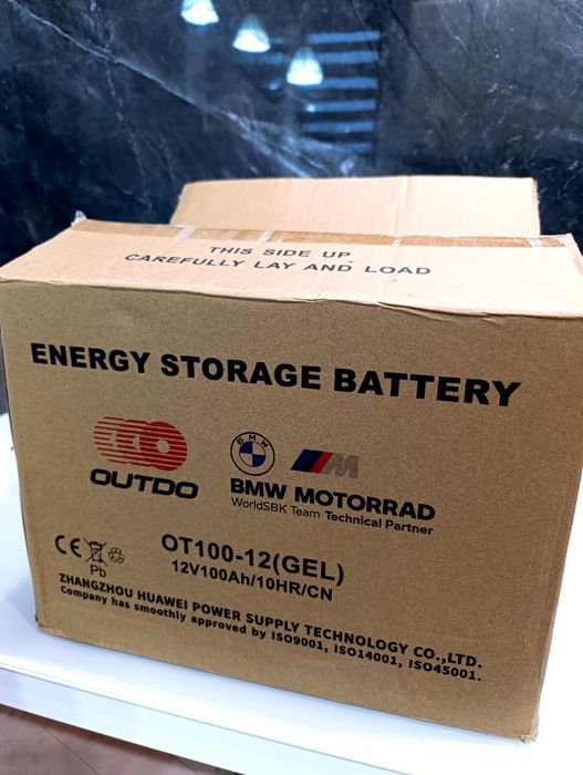 Гелевий акумулятор OUTDO 12 V