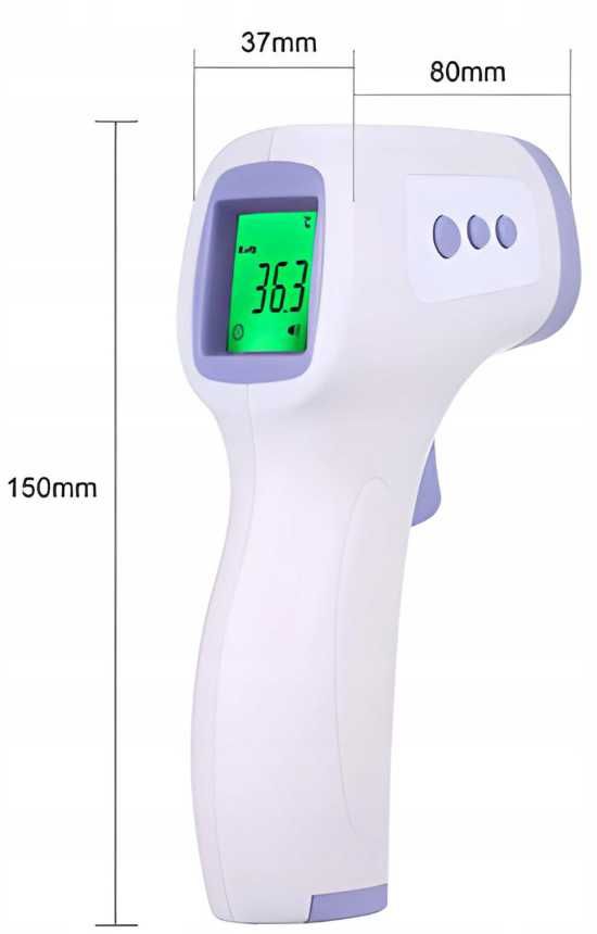 Termometr Bezdotykowy Na Podczerwień Lekarski 3G