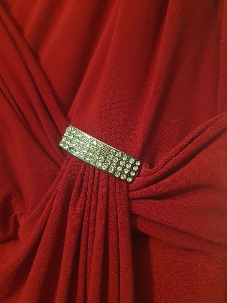 Sukienka Ralph Loren XS 34 czerwona