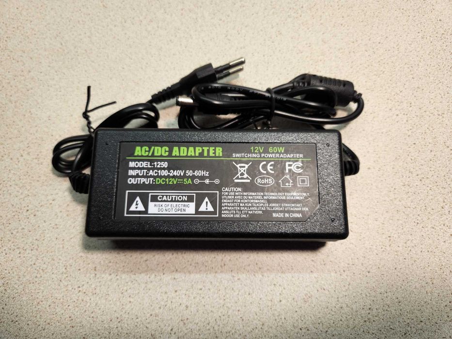 Блок питания 12v 60w